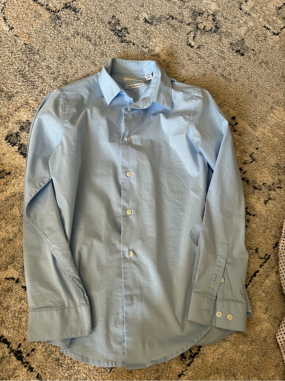 Calvin Klein Light Blue Boy’s Dress Shirt